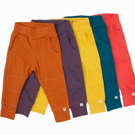Peace House Studio Organic Simple joggers- big kid, various colors*