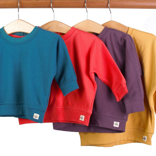 Peace House Studio Organic Simple sweatshirt- big kid*