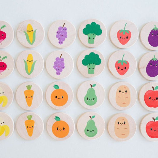 Bannor Toys Farmers' Market Matching Tiles