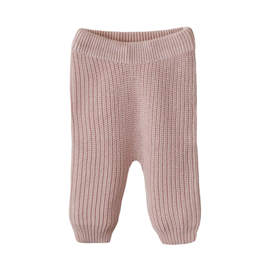 Organic Cotton Chunky Knit Baby Pants | Mushie