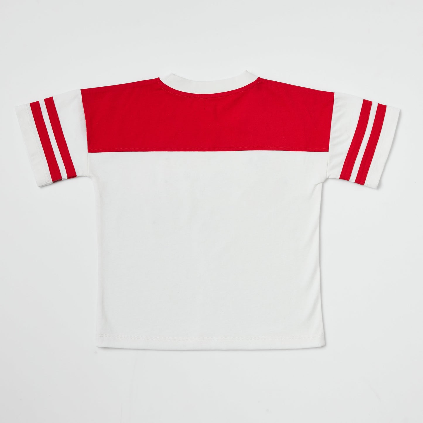 Organic Cotton Crewneck T-Shirt - Peace & Pizza
