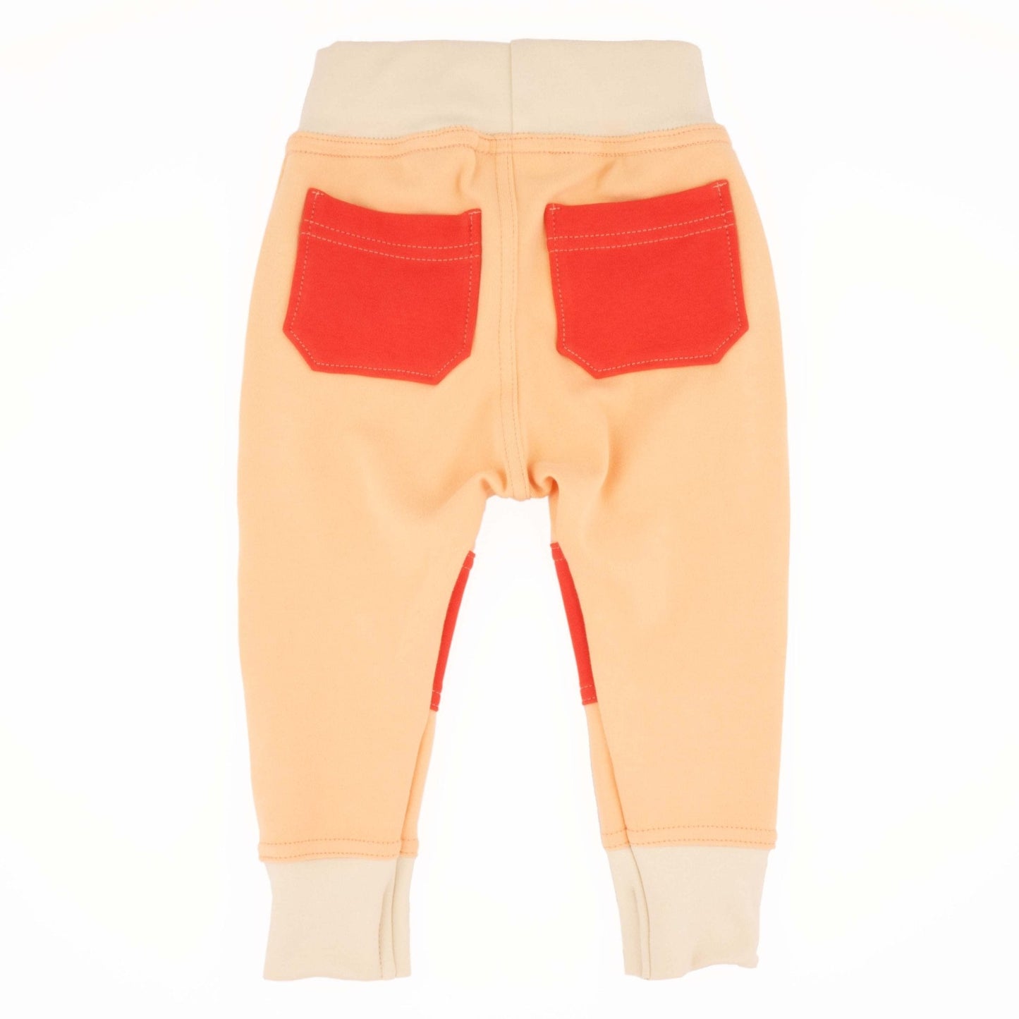 Peace House Studio Organic Colorblock joggers- toddler, various colors*