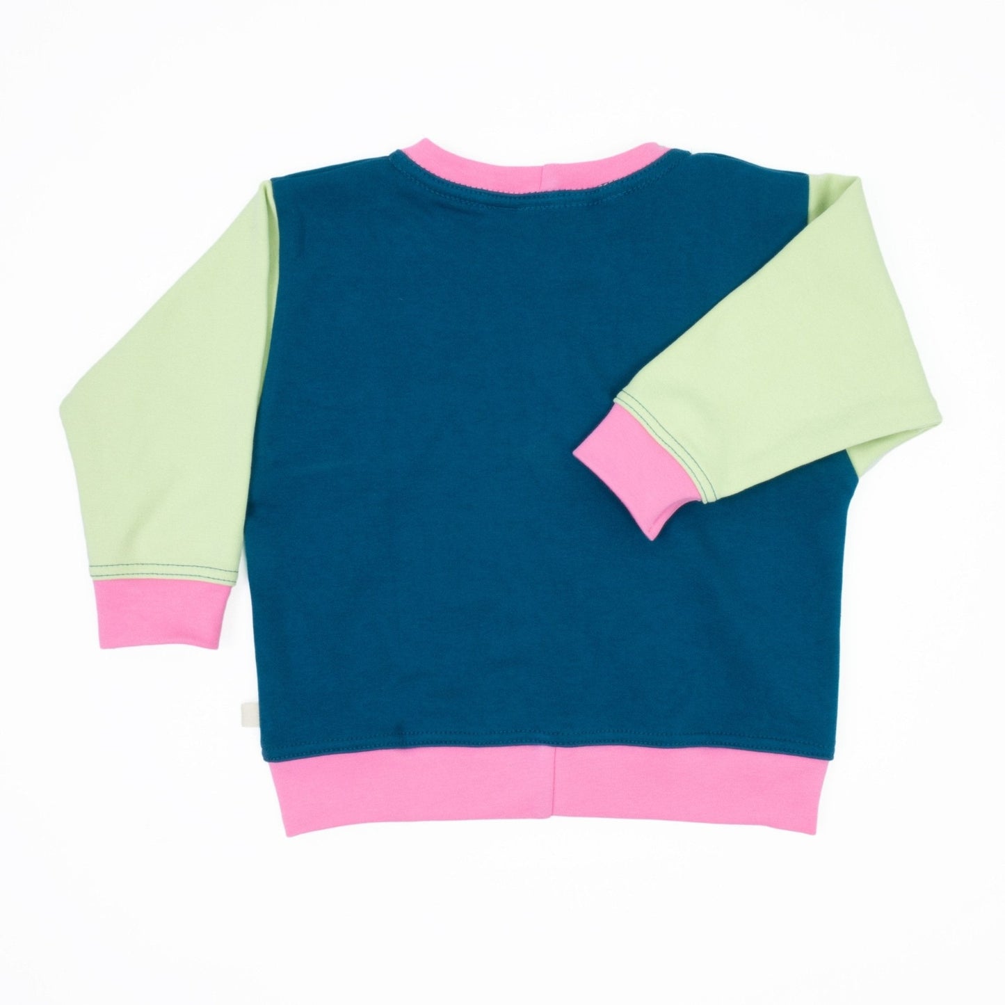 Peace House Studio Organic Colorblock sweatshirt- toddler, various colors*