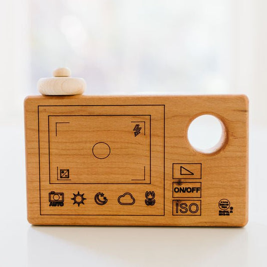 Bannor Toys Wooden Camera