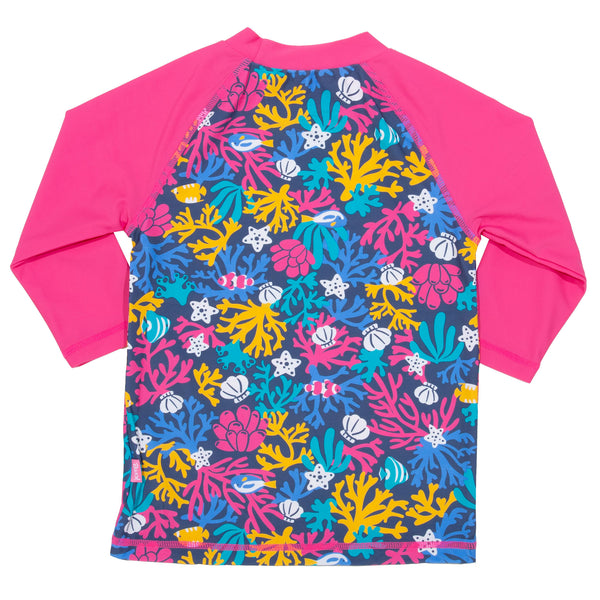 Kite Clothing Coral reef rash vest, back