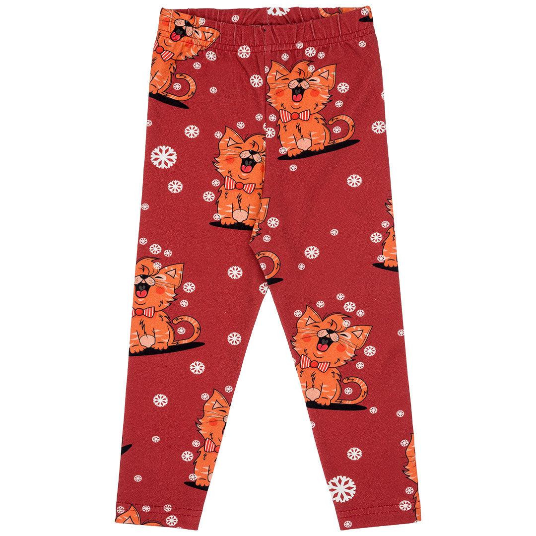 Raspberry Republic Leggings- meow meow