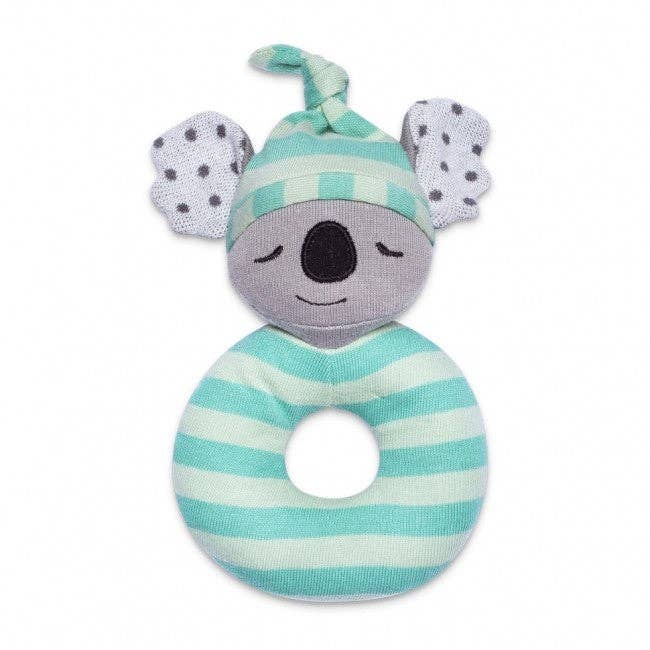 Apple Park organic Teething rattle- kozy koala