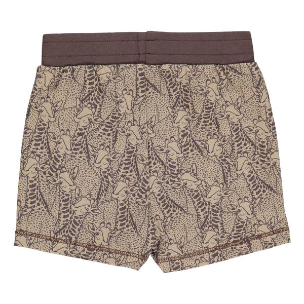 Musli Giraffe print shorts, back