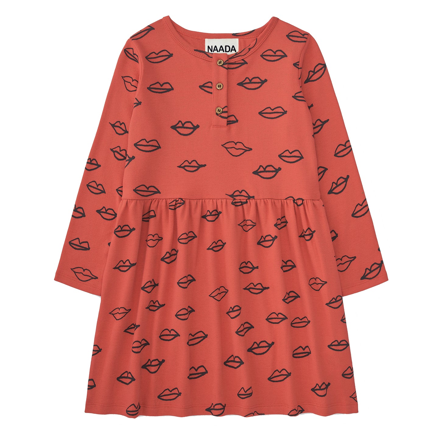Naada (formerly nadadelazos) organic Lips dress