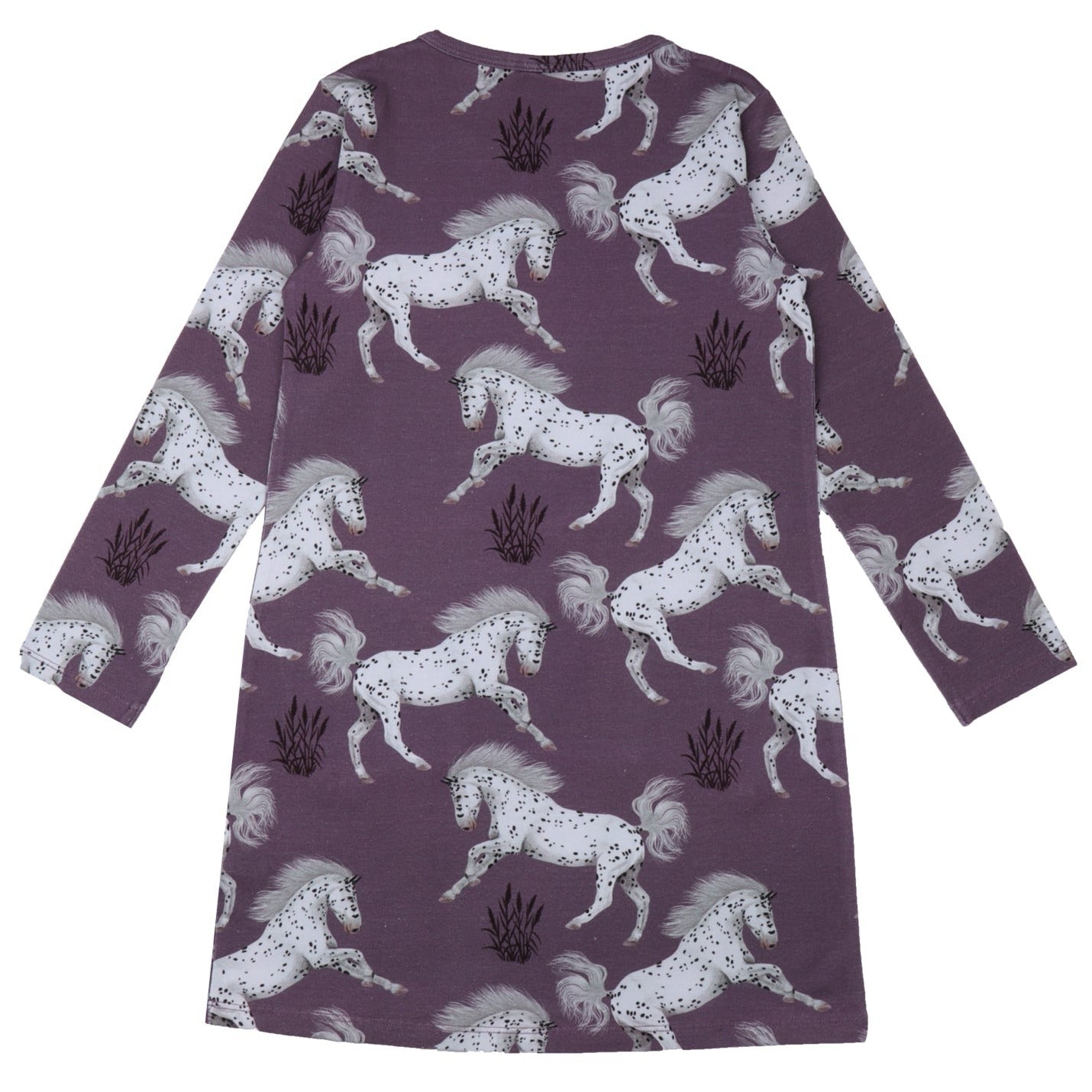 Walkiddy organic Tunic- Schimmel horses, back
