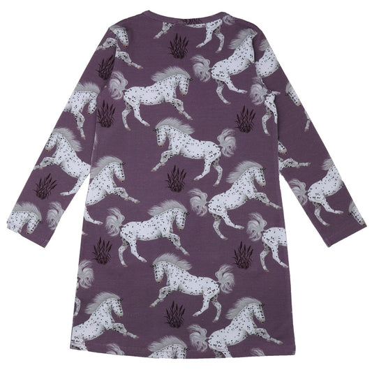 Walkiddy organic Tunic- Schimmel horses, back