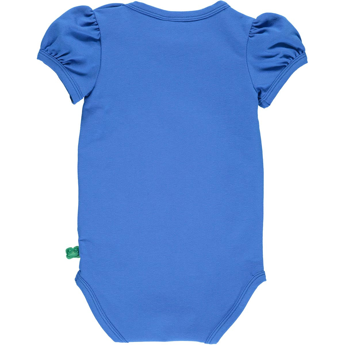 Fred's World Short sleeve bodysuit- sky appliqué, back