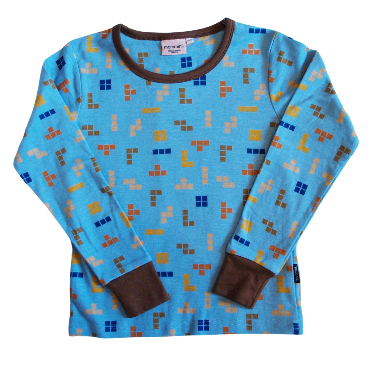Moromini long sleeve top- arcade hero