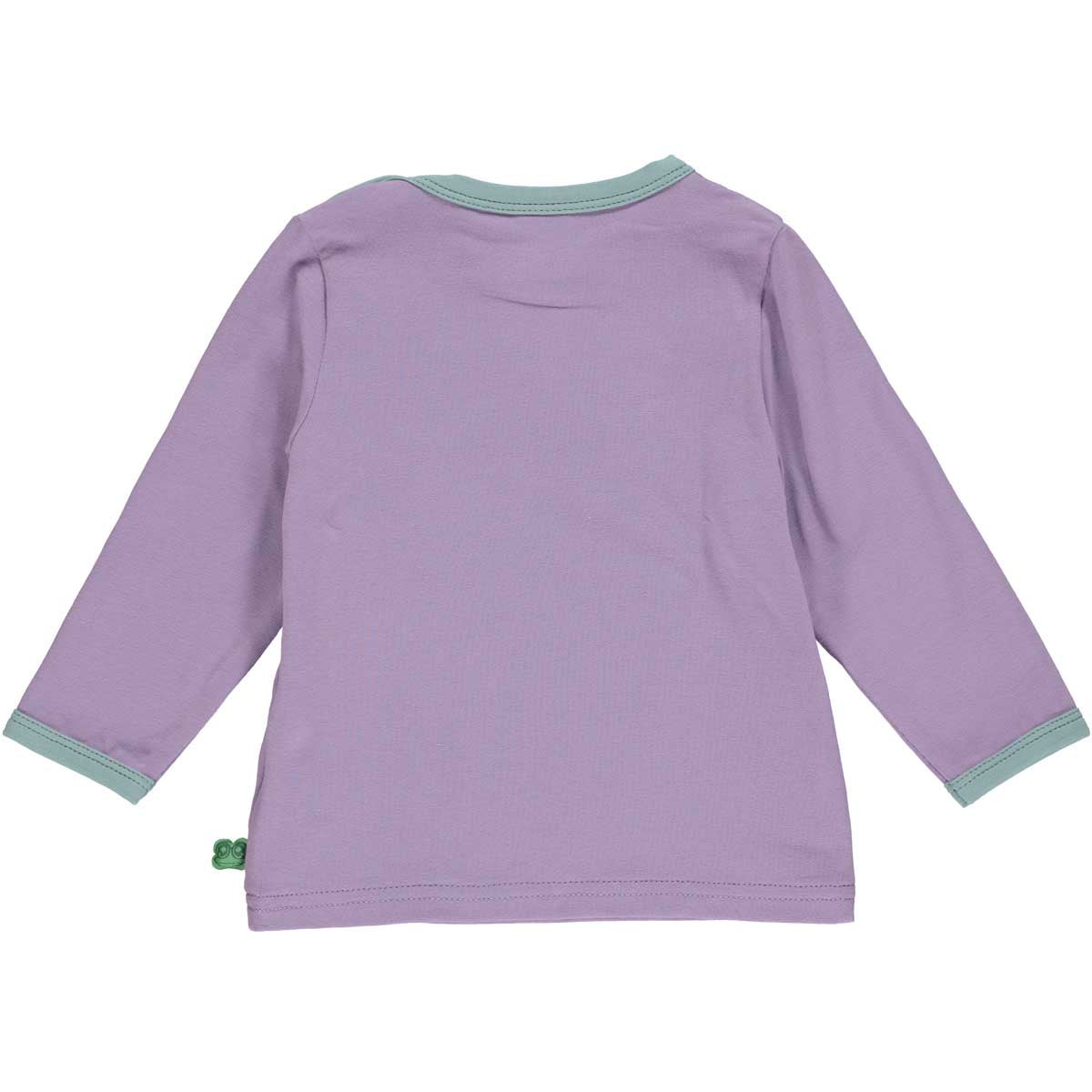 Fred's World organic Long sleeve top- unicorn appliqué, back