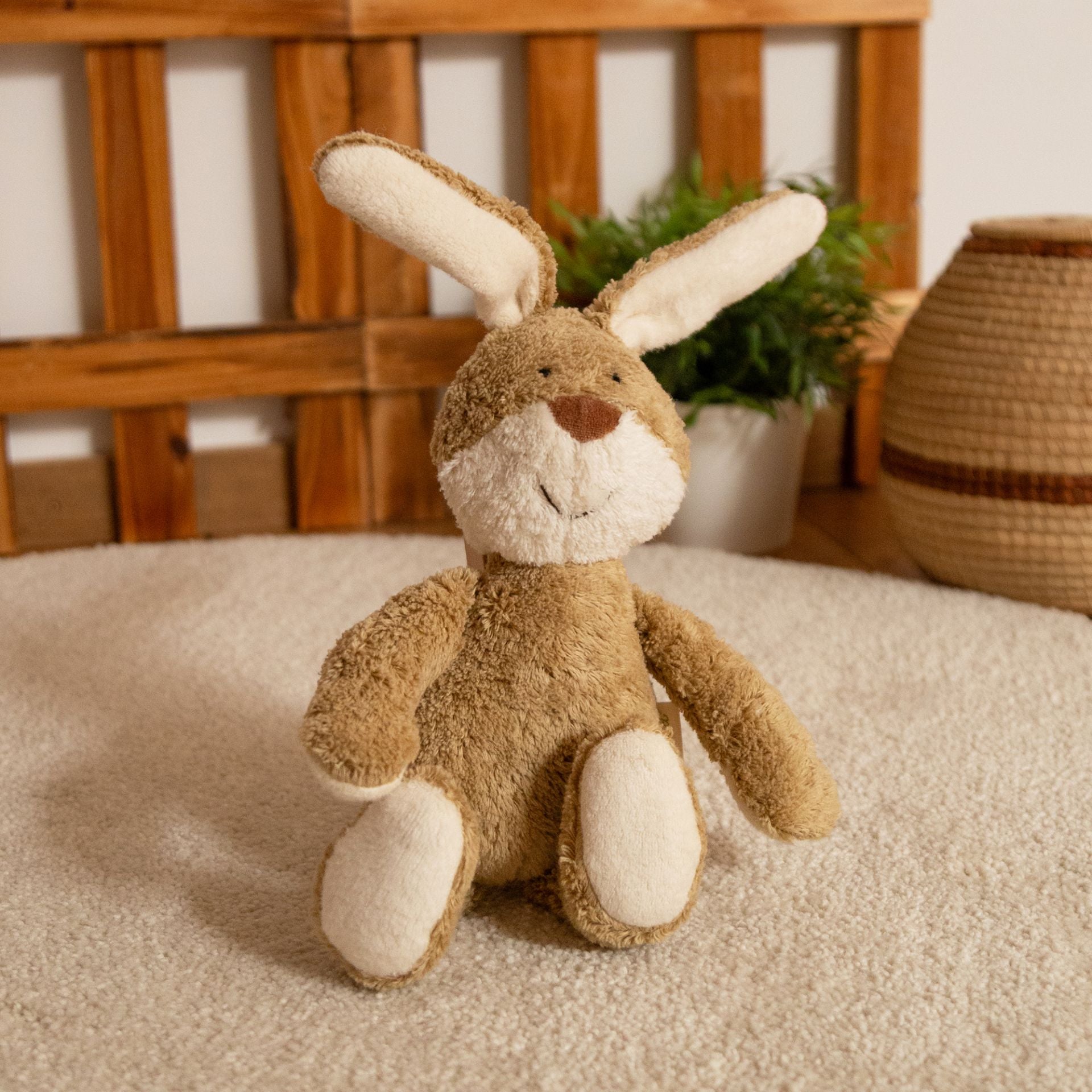 Organic Cotton Bunny Plush Toy - Natural Baby Gift | sigikid 