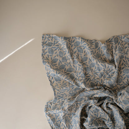 Muslin swaddle blanket, various colors*