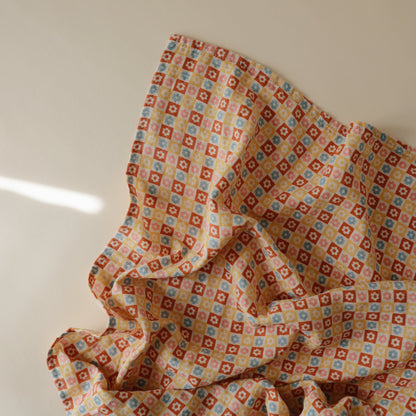 Muslin swaddle blanket, various colors*