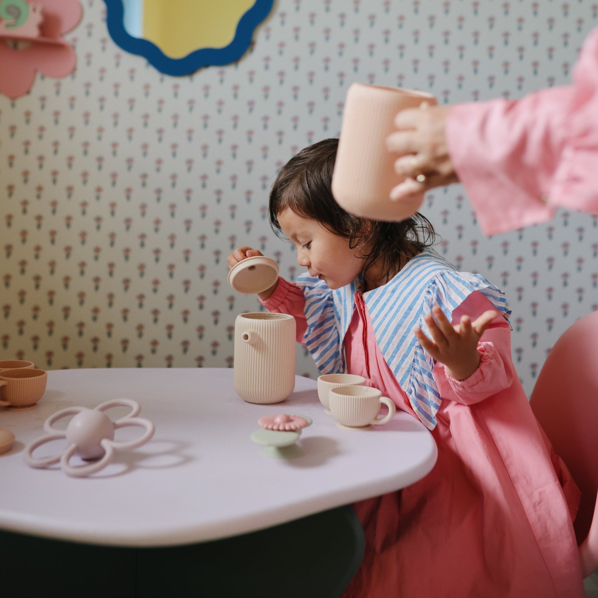 Silicone Tea Play Set - Various Colors | Mushie