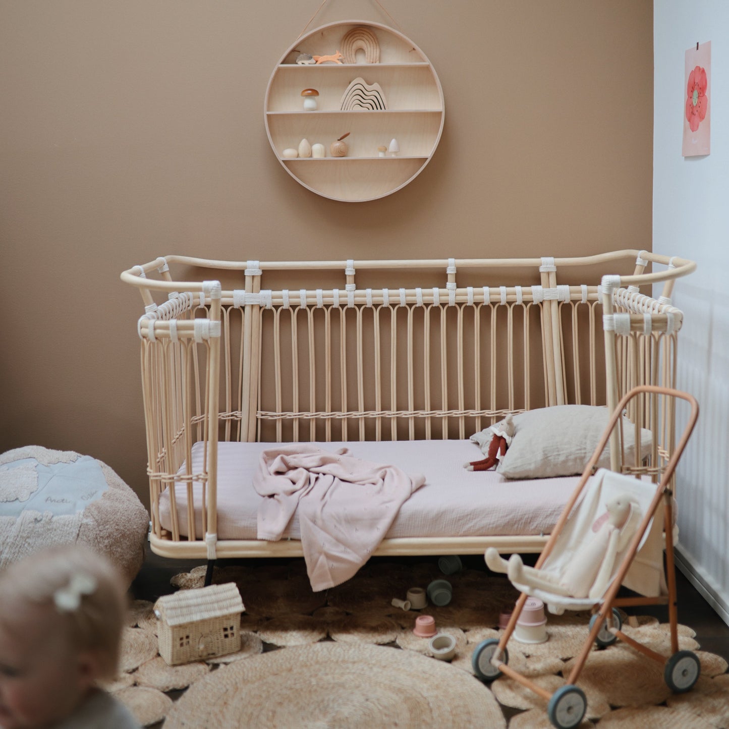 Mushie Extra Soft 2 Pack Muslin Crib Sheet