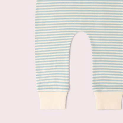 Little Green Radicals Organic Cotton T-Shirt & Jogger Playset - Blue Bears
