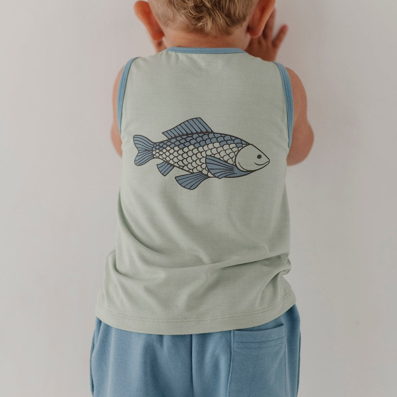 Bamboo Viscose Boy's Tank Top - Various Designs | Babysprouts