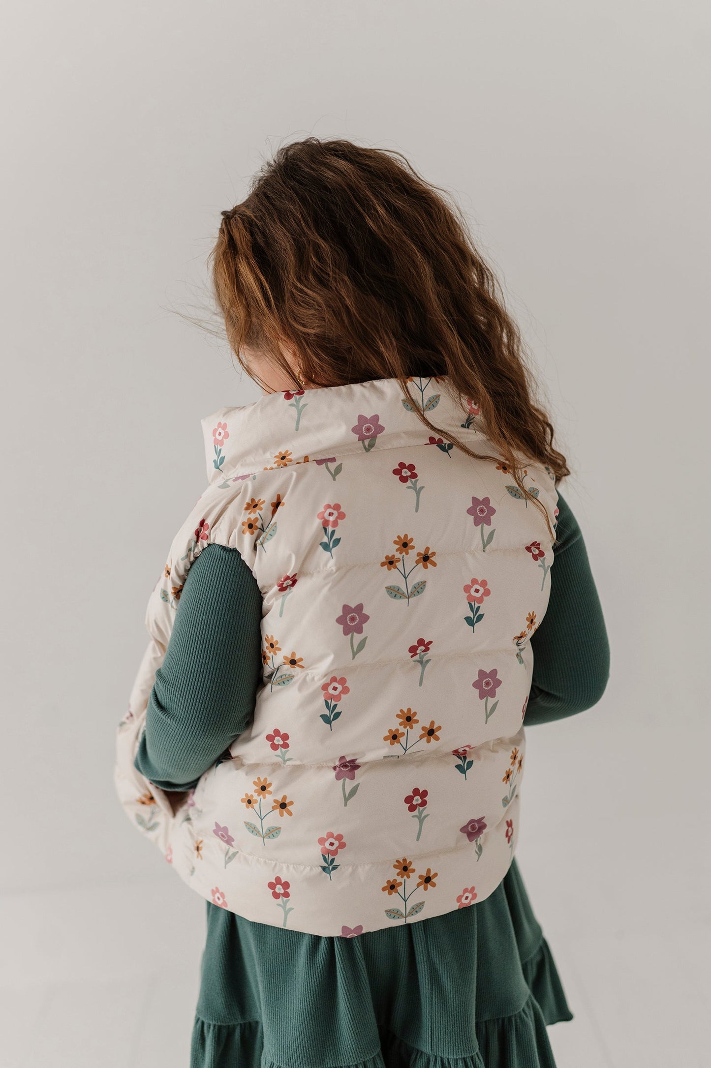 Puffer Vest - Meadow Bloom
