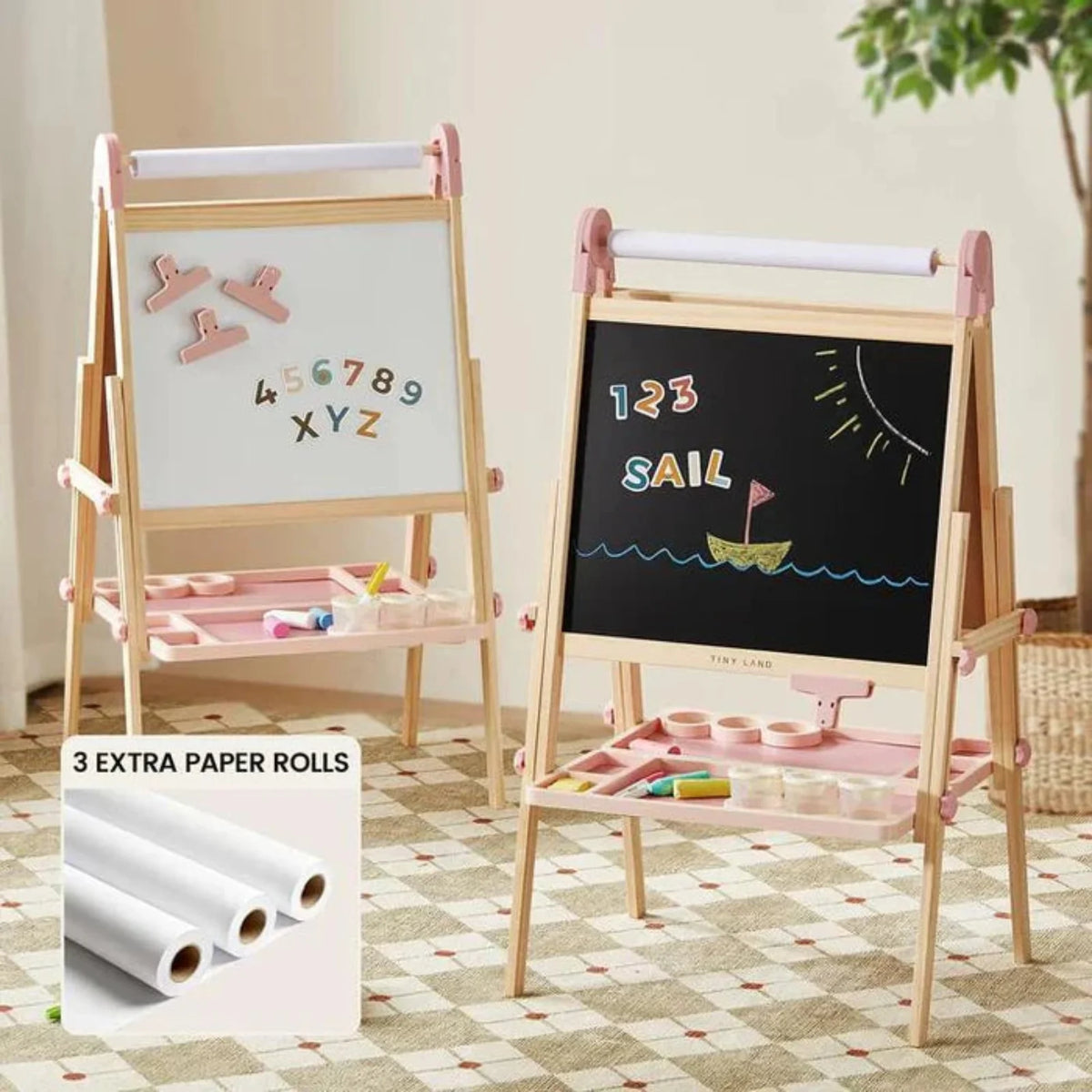 Magnitales Easel & Paper Roll Set