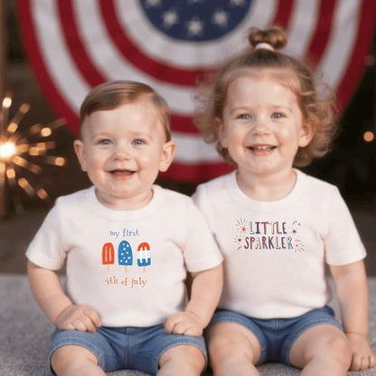 Organic Cotton Short Sleeve Tee - Popsicles