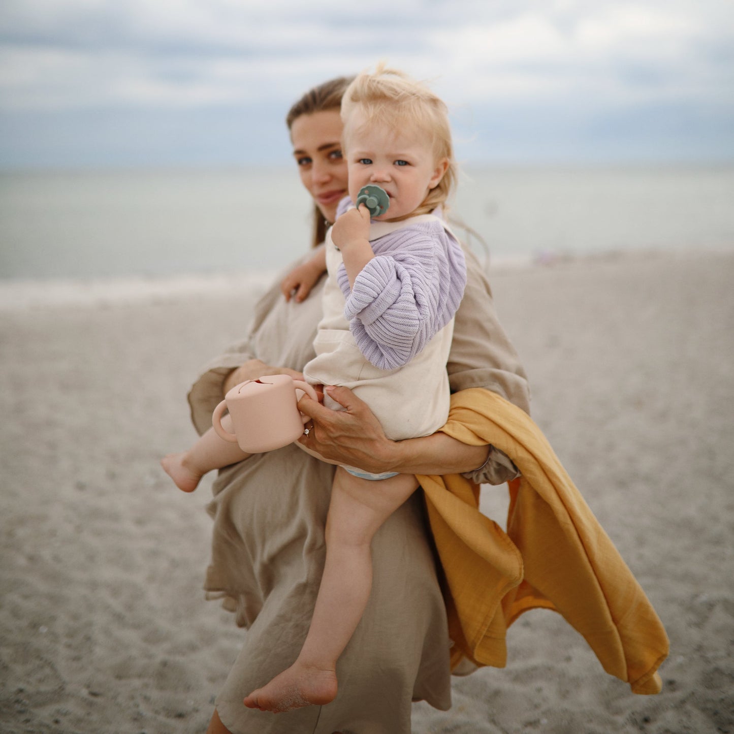 Muslin swaddle blanket, various colors*