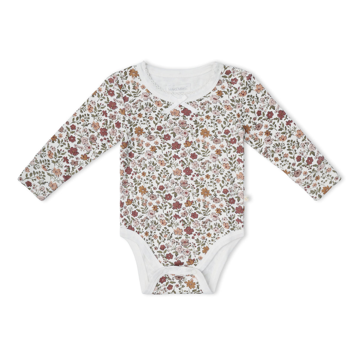 Organic Cotton Bodysuit & Pants Set - Woodland Sprig