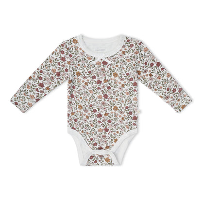 Organic Cotton Bodysuit & Pants Set - Woodland Sprig