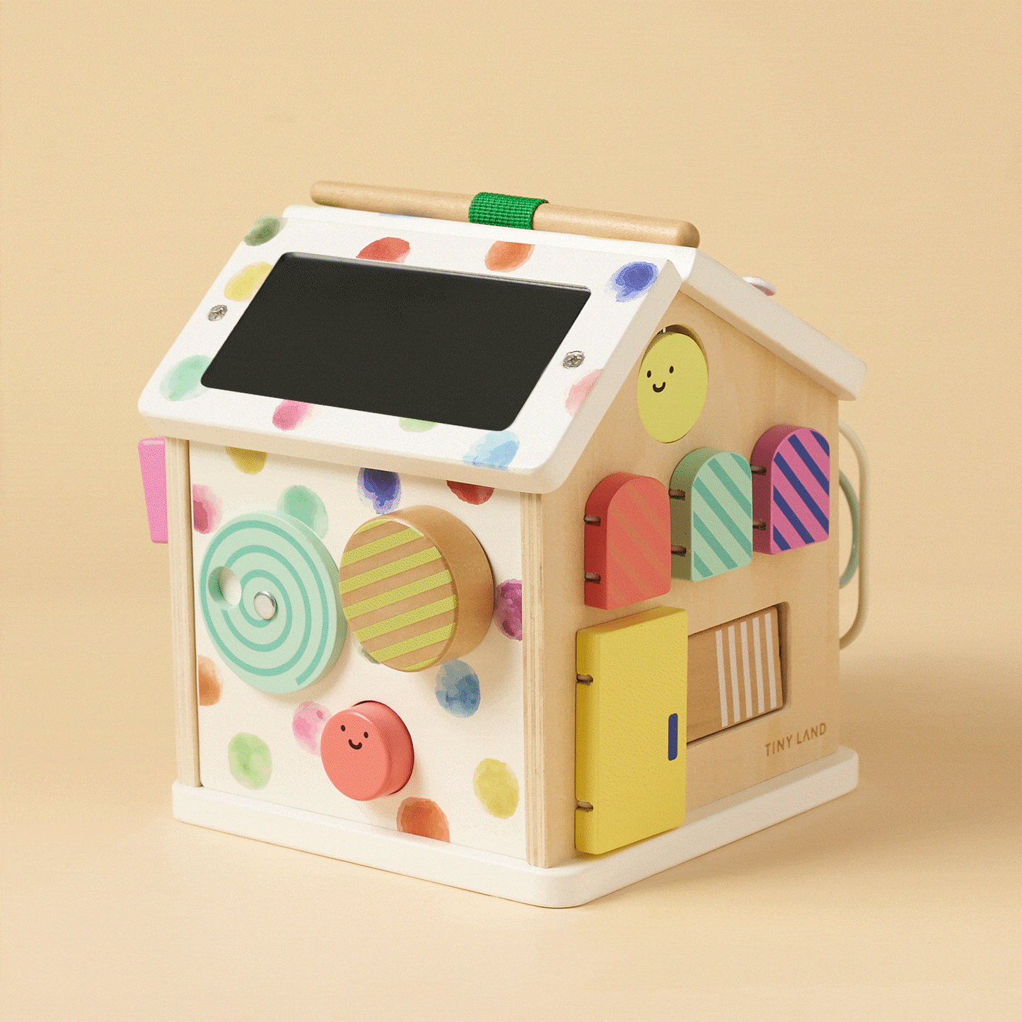 Cottage Activity Cube - Rainbow