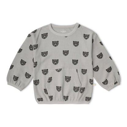 Organic Cotton Tee & Pant Slouch Set - Woodland Bear