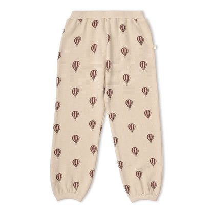 Organic Cotton Tee & Pant Slouch Set - Ballon Voyage