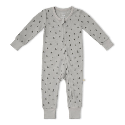 Organic Cotton 2-Way Zip Romper - Tiny Pines