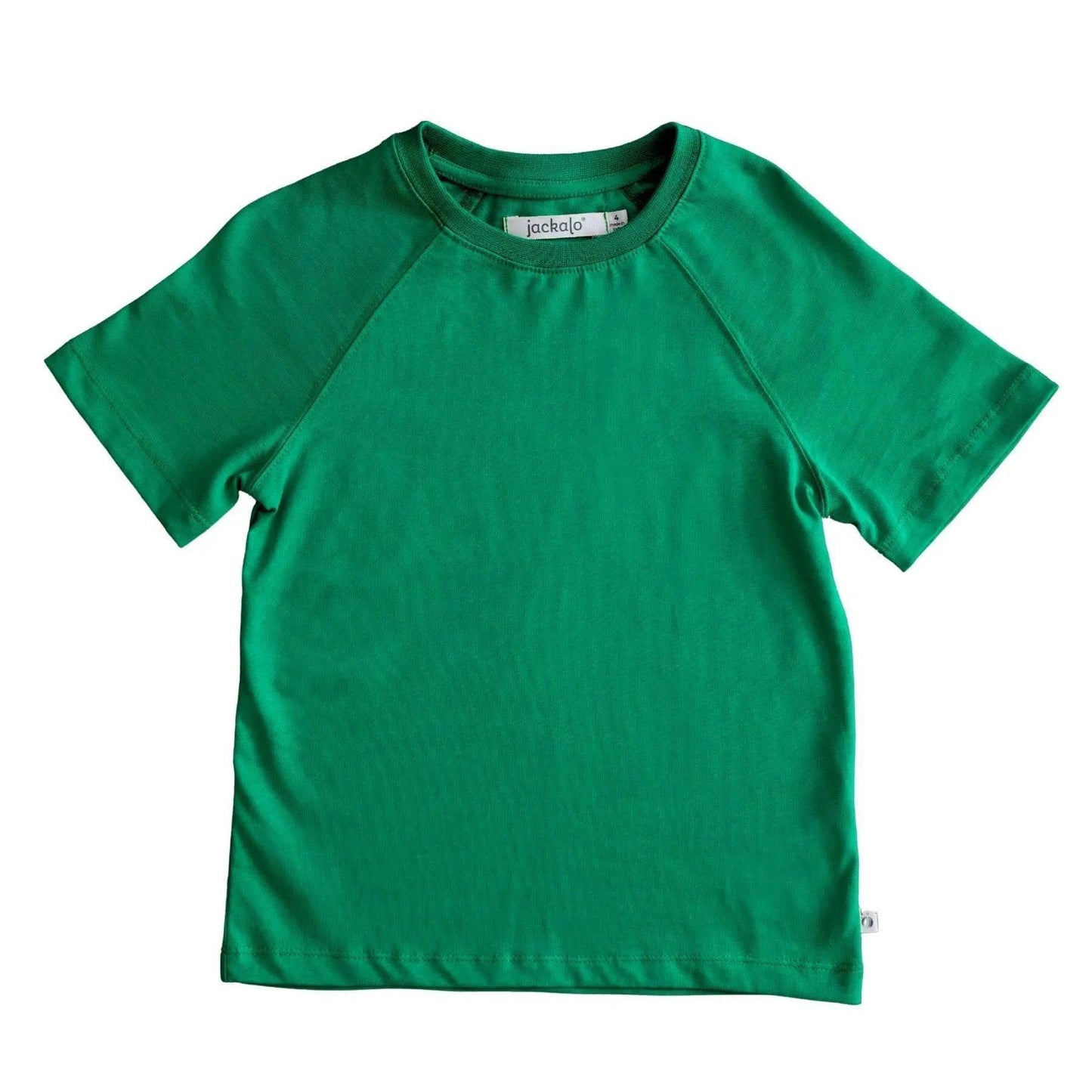 Organic Cotton Raglan Kids T-Shirt | Jackalo