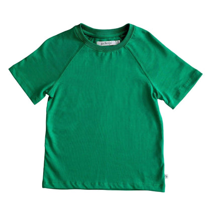 Organic Cotton Raglan Kids T-Shirt | Jackalo