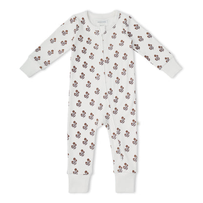 Organic Cotton 2-Way Zip Romper - Loom