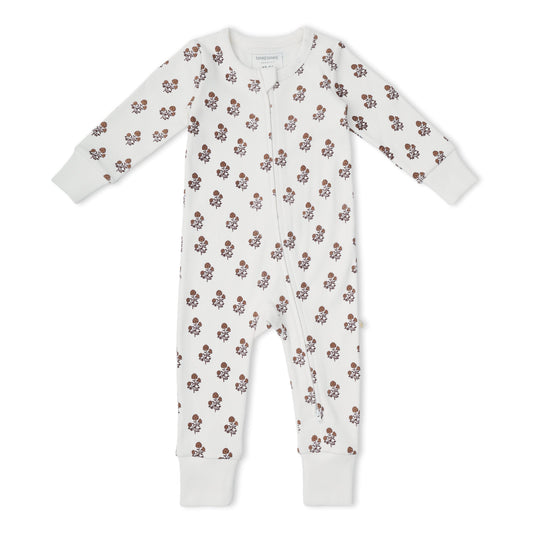 Organic Cotton 2-Way Zip Romper - Loom