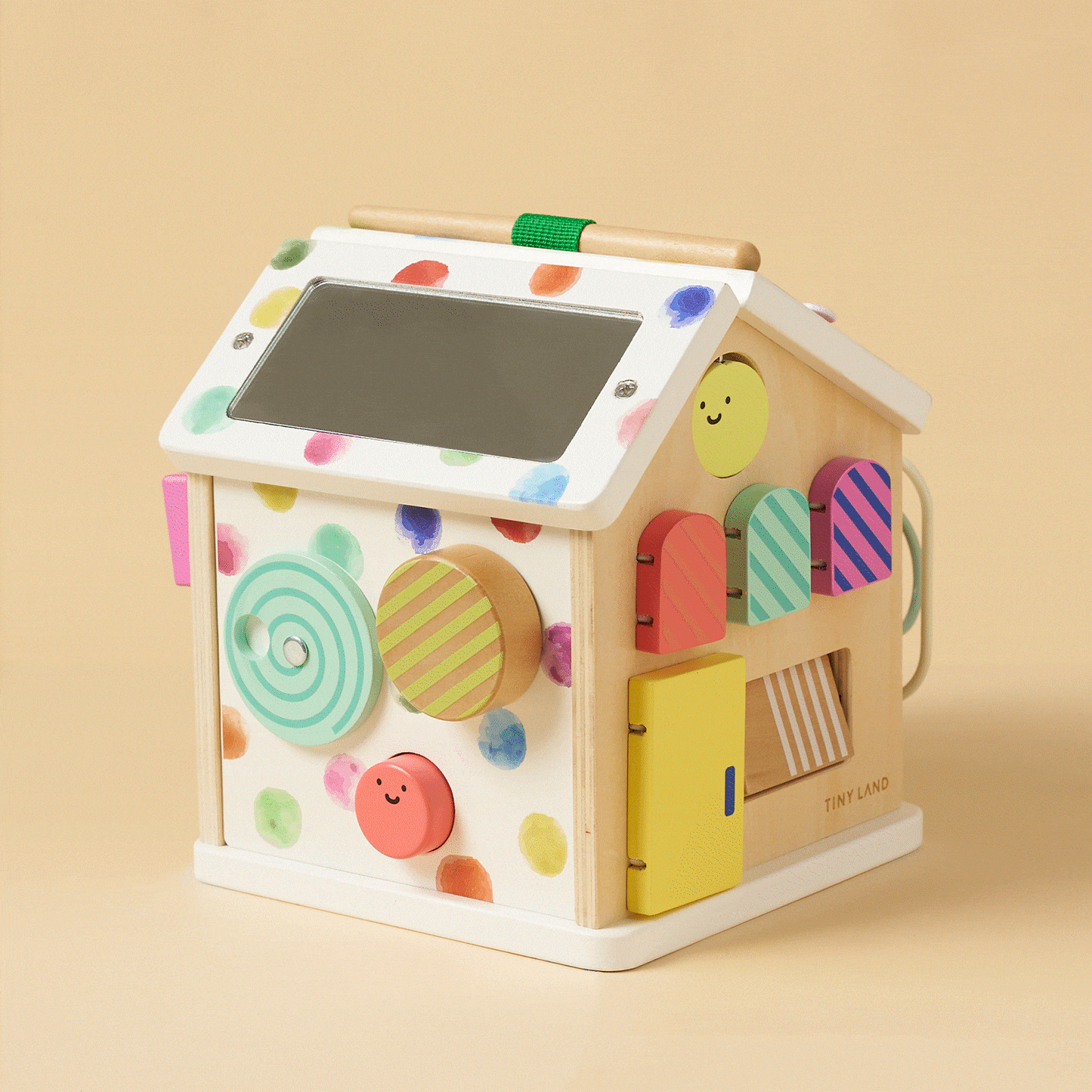 Cottage Activity Cube - Rainbow