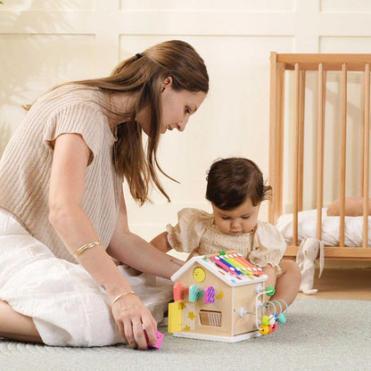 Cottage Activity Cube - Rainbow