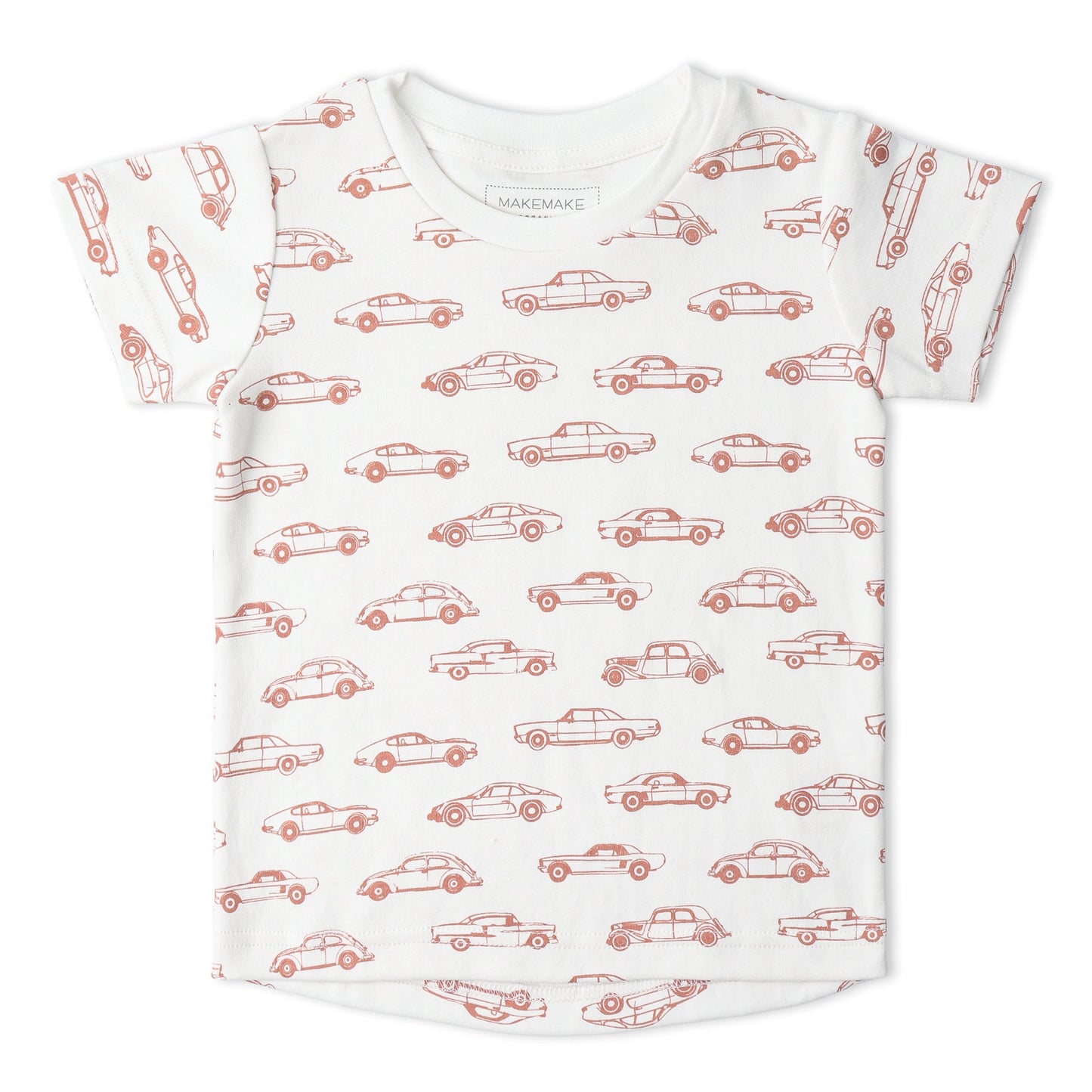 Organic Cotton Tee & Shorts Set - Cars