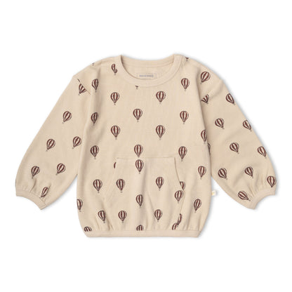 Organic Cotton Tee & Pant Slouch Set - Ballon Voyage