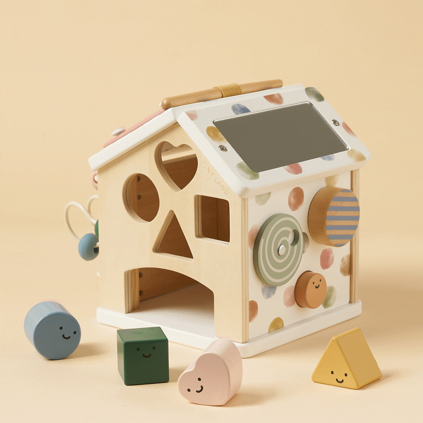 Cottage Activity Cube - Morandi