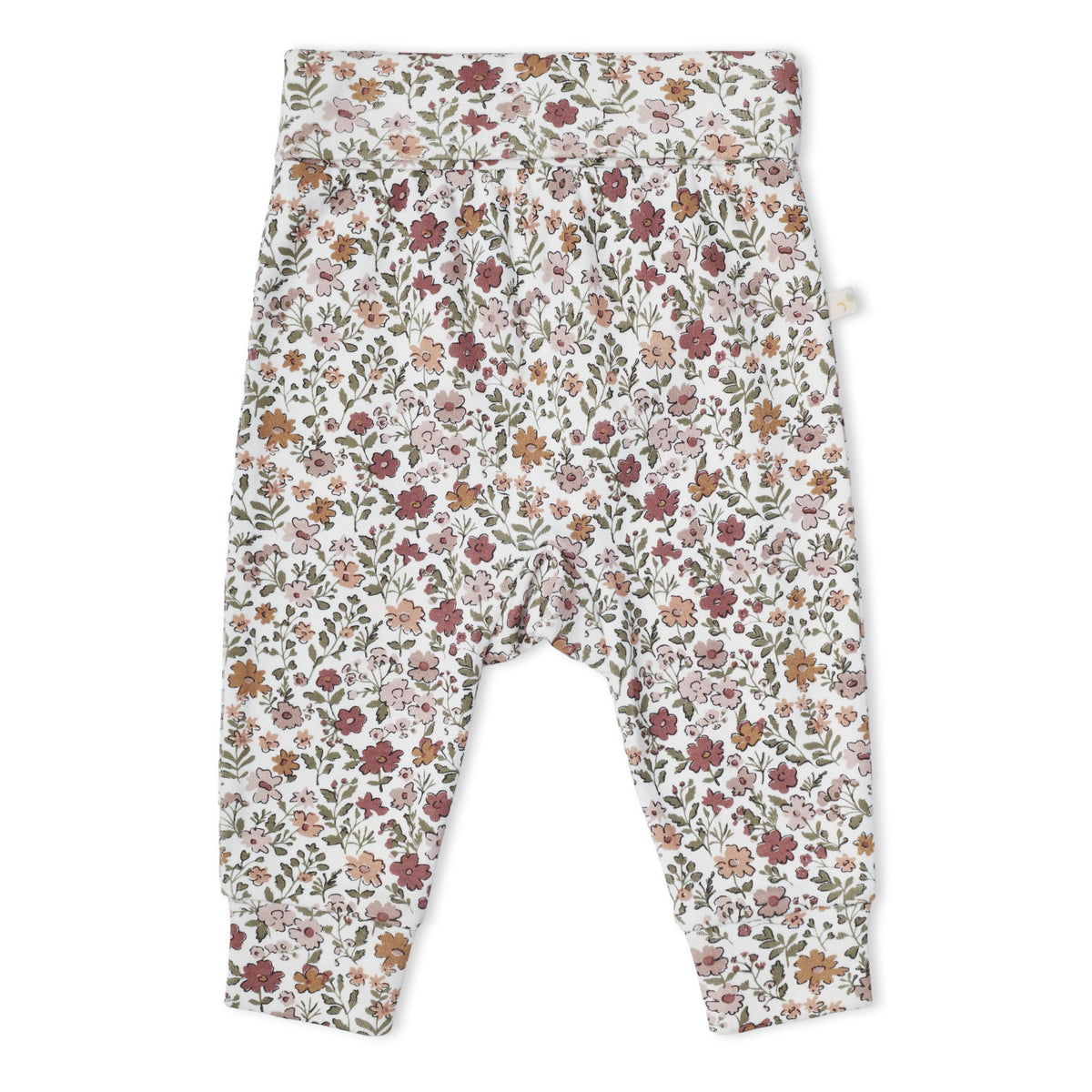 Organic Cotton Bodysuit & Pants Set - Woodland Sprig