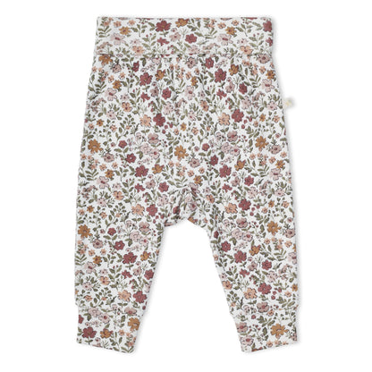 Organic Cotton Bodysuit & Pants Set - Woodland Sprig