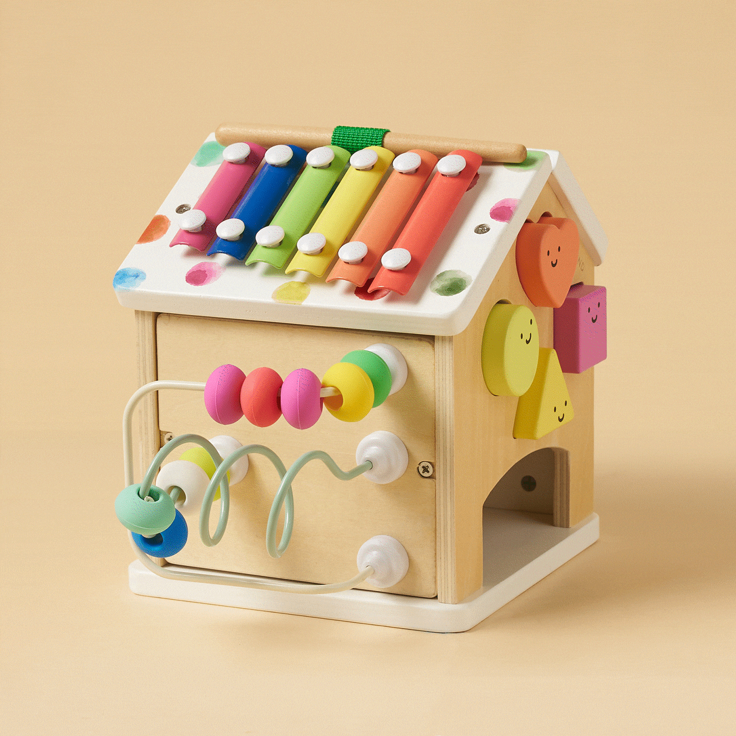 Cottage Activity Cube - Rainbow