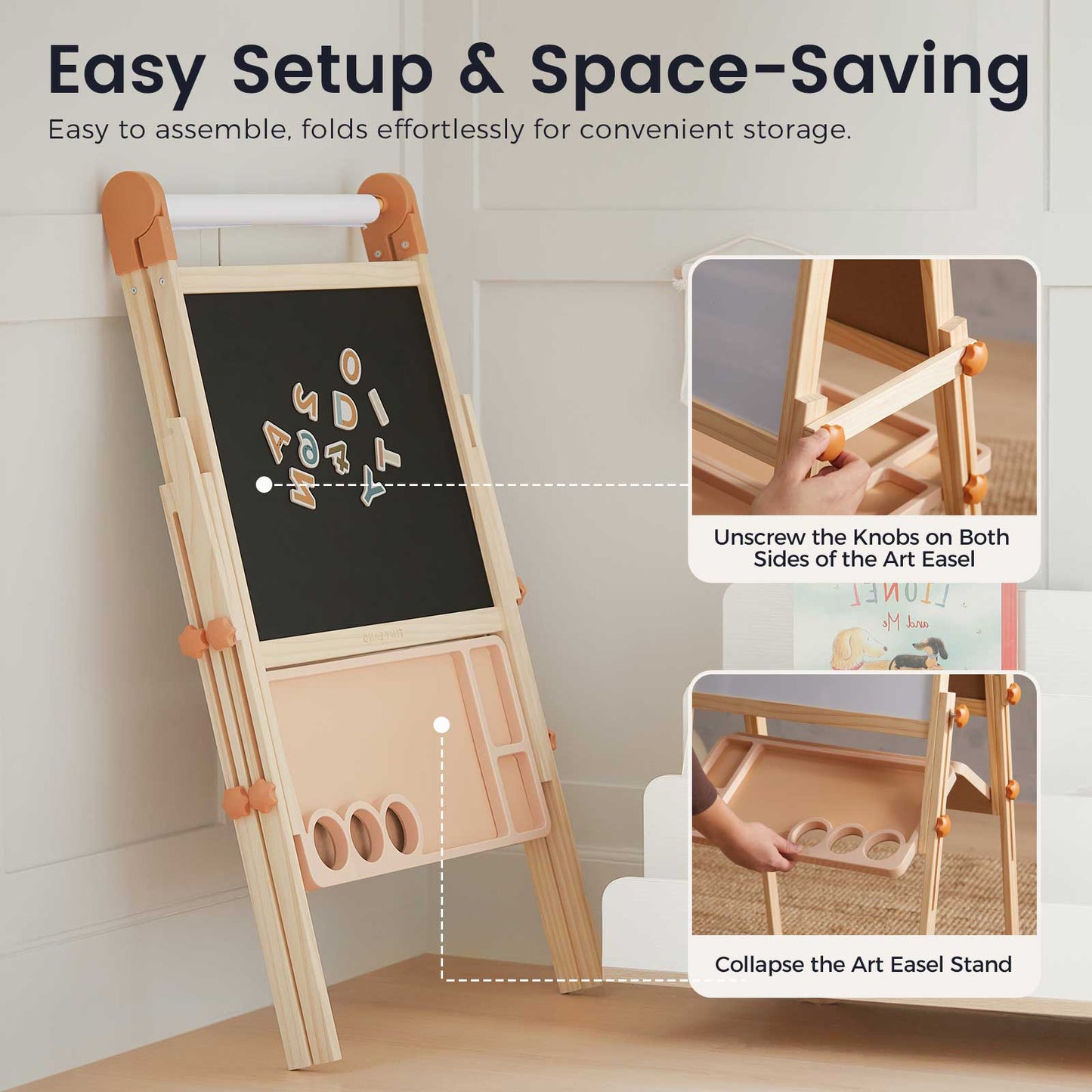 Magnitales Easel - Caramel