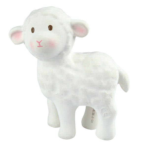 Tikiri Toys Natural Rubber teether- BahBah the Lamb