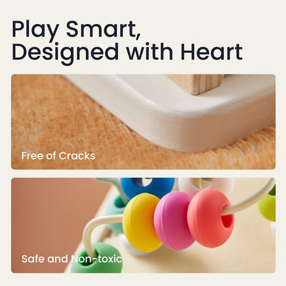 Cottage Activity Cube - Rainbow